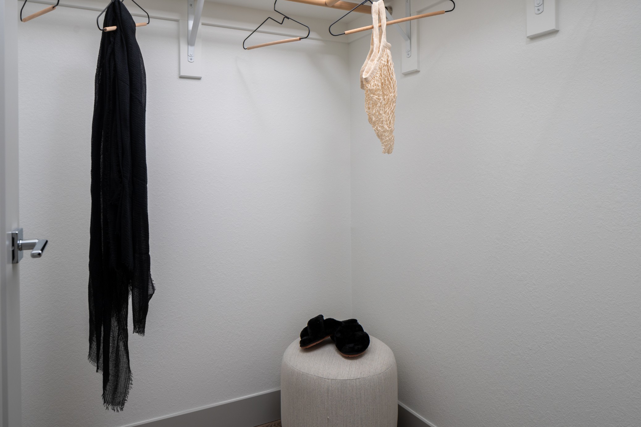 Walk-in closet at Legacy Metro 525